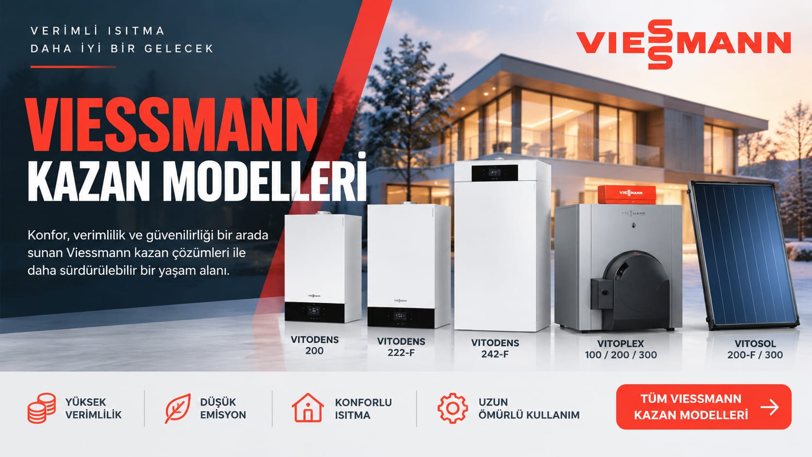 Viessmann kombi ve kazan modelleri ankara Yetkili Bayii